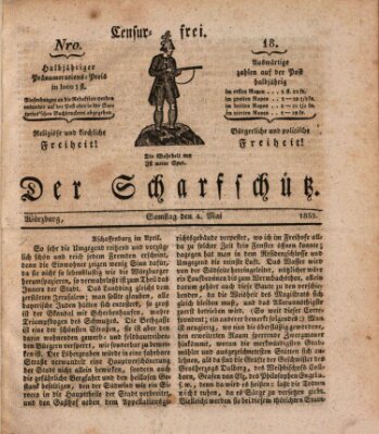 Der Scharfschütz Samstag 4. Mai 1833