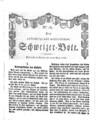 Der aufrichtige und wohlerfahrene Schweizer-Bote (Der Schweizer-Bote) Freitag 2. Mai 1806