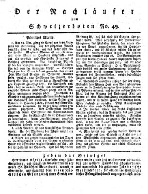 Der aufrichtige und wohlerfahrene Schweizer-Bote (Der Schweizer-Bote) Freitag 5. Dezember 1806