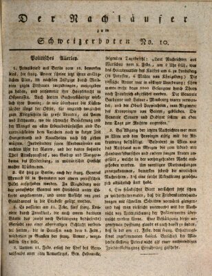 Der aufrichtige und wohlerfahrene Schweizer-Bote (Der Schweizer-Bote) Freitag 6. März 1807