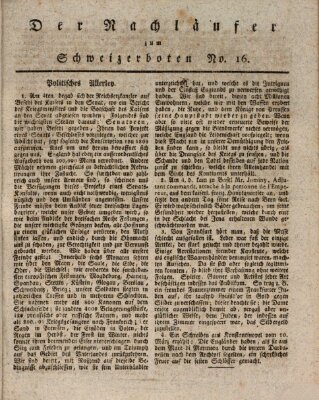 Der aufrichtige und wohlerfahrene Schweizer-Bote (Der Schweizer-Bote) Freitag 17. April 1807