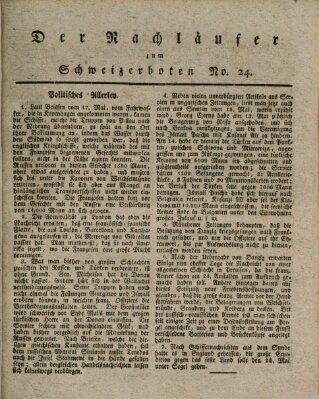 Der aufrichtige und wohlerfahrene Schweizer-Bote (Der Schweizer-Bote) Freitag 12. Juni 1807