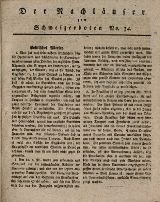 Der aufrichtige und wohlerfahrene Schweizer-Bote (Der Schweizer-Bote) Freitag 21. August 1807