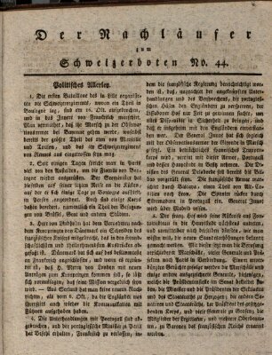 Der aufrichtige und wohlerfahrene Schweizer-Bote (Der Schweizer-Bote) Freitag 30. Oktober 1807