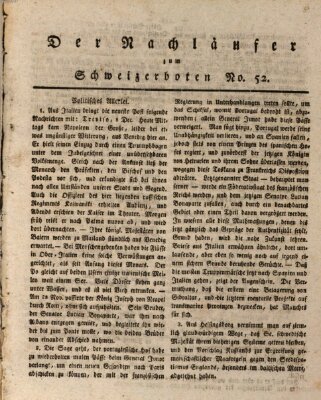 Der aufrichtige und wohlerfahrene Schweizer-Bote (Der Schweizer-Bote) Freitag 25. Dezember 1807