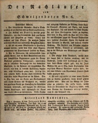 Der aufrichtige und wohlerfahrene Schweizer-Bote (Der Schweizer-Bote) Freitag 5. Februar 1808