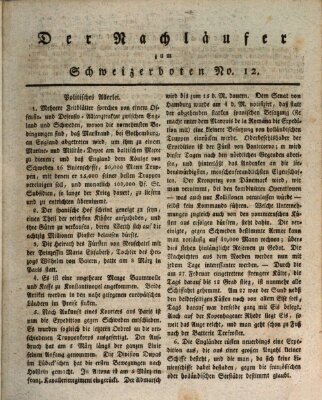 Der aufrichtige und wohlerfahrene Schweizer-Bote (Der Schweizer-Bote) Freitag 18. März 1808