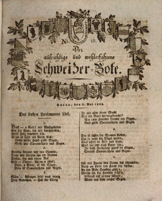 Der aufrichtige und wohlerfahrene Schweizer-Bote (Der Schweizer-Bote) Freitag 6. Mai 1808