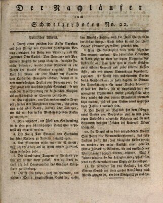 Der aufrichtige und wohlerfahrene Schweizer-Bote (Der Schweizer-Bote) Freitag 27. Mai 1808