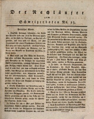 Der aufrichtige und wohlerfahrene Schweizer-Bote (Der Schweizer-Bote) Freitag 3. Juni 1808