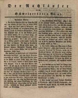 Der aufrichtige und wohlerfahrene Schweizer-Bote (Der Schweizer-Bote) Freitag 21. Oktober 1808