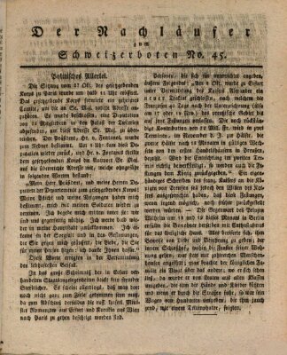 Der aufrichtige und wohlerfahrene Schweizer-Bote (Der Schweizer-Bote) Freitag 4. November 1808