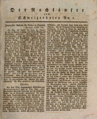 Der aufrichtige und wohlerfahrene Schweizer-Bote (Der Schweizer-Bote) Freitag 6. Januar 1809