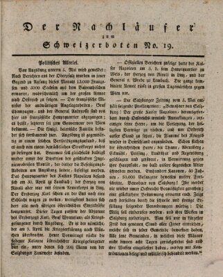 Der aufrichtige und wohlerfahrene Schweizer-Bote (Der Schweizer-Bote) Freitag 12. Mai 1809