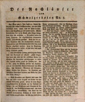 Der aufrichtige und wohlerfahrene Schweizer-Bote (Der Schweizer-Bote) Mittwoch 17. Januar 1810