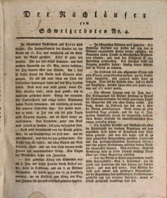 Der aufrichtige und wohlerfahrene Schweizer-Bote (Der Schweizer-Bote) Dienstag 23. Januar 1810