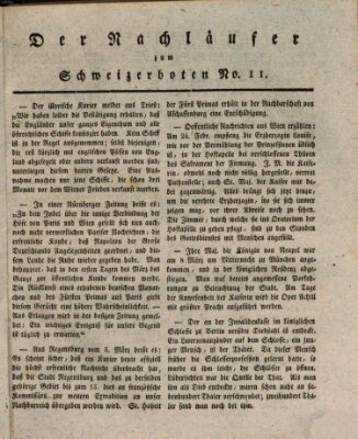 Der aufrichtige und wohlerfahrene Schweizer-Bote (Der Schweizer-Bote) Donnerstag 15. März 1810