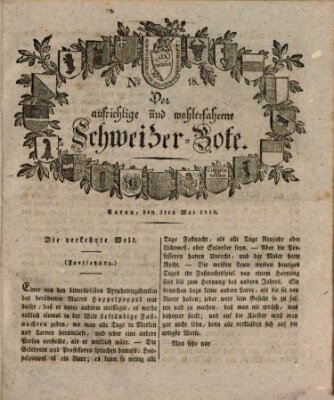 Der aufrichtige und wohlerfahrene Schweizer-Bote (Der Schweizer-Bote) Donnerstag 3. Mai 1810