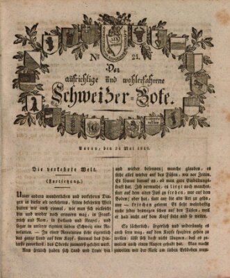 Der aufrichtige und wohlerfahrene Schweizer-Bote (Der Schweizer-Bote) Donnerstag 24. Mai 1810