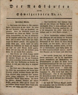 Der aufrichtige und wohlerfahrene Schweizer-Bote (Der Schweizer-Bote) Donnerstag 24. Mai 1810