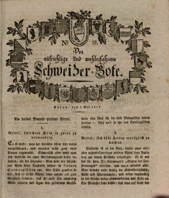 Der aufrichtige und wohlerfahrene Schweizer-Bote (Der Schweizer-Bote) Donnerstag 9. Mai 1811