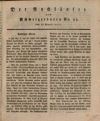 Der aufrichtige und wohlerfahrene Schweizer-Bote (Der Schweizer-Bote) Donnerstag 29. August 1811