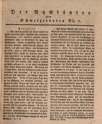 Der aufrichtige und wohlerfahrene Schweizer-Bote (Der Schweizer-Bote) Donnerstag 15. Februar 1816