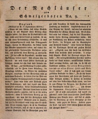 Der aufrichtige und wohlerfahrene Schweizer-Bote (Der Schweizer-Bote) Donnerstag 29. Februar 1816