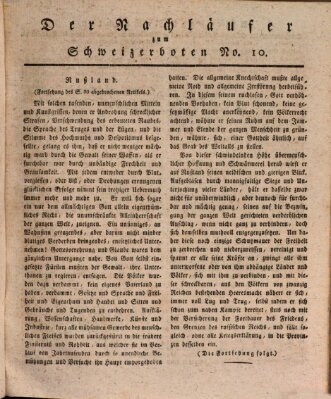 Der aufrichtige und wohlerfahrene Schweizer-Bote (Der Schweizer-Bote) Donnerstag 7. März 1816
