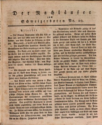 Der aufrichtige und wohlerfahrene Schweizer-Bote (Der Schweizer-Bote) Donnerstag 16. Mai 1816