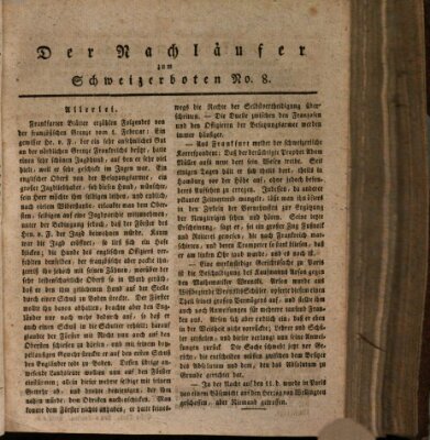 Der aufrichtige und wohlerfahrene Schweizer-Bote (Der Schweizer-Bote) Donnerstag 19. Februar 1818