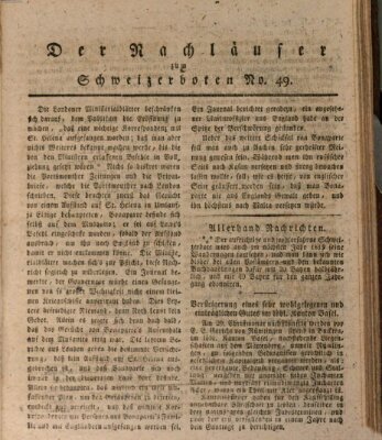 Der aufrichtige und wohlerfahrene Schweizer-Bote (Der Schweizer-Bote) Donnerstag 3. Dezember 1818