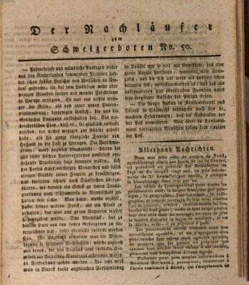 Der aufrichtige und wohlerfahrene Schweizer-Bote (Der Schweizer-Bote) Donnerstag 10. Dezember 1818