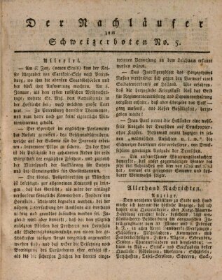 Der aufrichtige und wohlerfahrene Schweizer-Bote (Der Schweizer-Bote) Donnerstag 4. Februar 1819