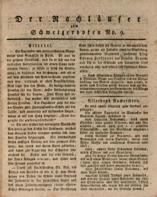 Der aufrichtige und wohlerfahrene Schweizer-Bote (Der Schweizer-Bote) Donnerstag 4. März 1819