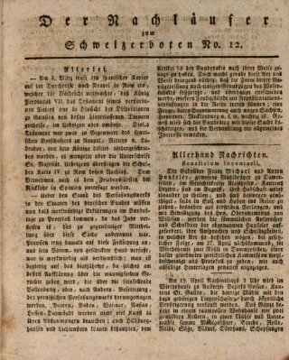 Der aufrichtige und wohlerfahrene Schweizer-Bote (Der Schweizer-Bote) Donnerstag 25. März 1819