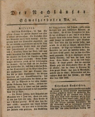 Der aufrichtige und wohlerfahrene Schweizer-Bote (Der Schweizer-Bote) Donnerstag 1. Juli 1819