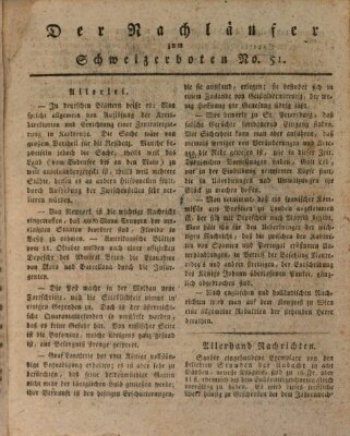 Der aufrichtige und wohlerfahrene Schweizer-Bote (Der Schweizer-Bote) Donnerstag 23. Dezember 1819