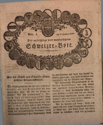 Der aufrichtige und wohlerfahrene Schweizer-Bote (Der Schweizer-Bote) Donnerstag 27. Januar 1820