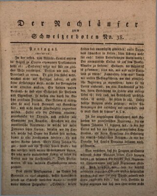 Der aufrichtige und wohlerfahrene Schweizer-Bote (Der Schweizer-Bote) Donnerstag 21. September 1820