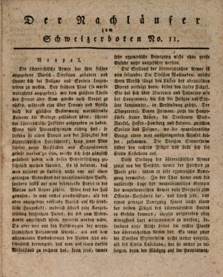 Der aufrichtige und wohlerfahrene Schweizer-Bote (Der Schweizer-Bote) Donnerstag 15. März 1821