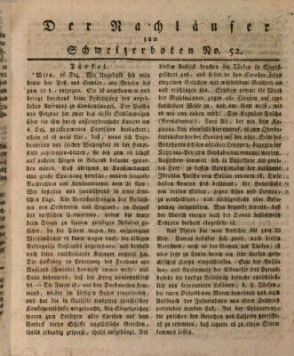 Der aufrichtige und wohlerfahrene Schweizer-Bote (Der Schweizer-Bote) Donnerstag 27. Dezember 1821