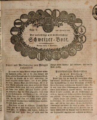 Der aufrichtige und wohlerfahrene Schweizer-Bote (Der Schweizer-Bote) Donnerstag 9. Januar 1823