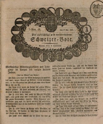 Der aufrichtige und wohlerfahrene Schweizer-Bote (Der Schweizer-Bote) Donnerstag 27. November 1823