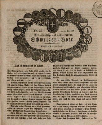 Der aufrichtige und wohlerfahrene Schweizer-Bote (Der Schweizer-Bote) Donnerstag 31. Mai 1827