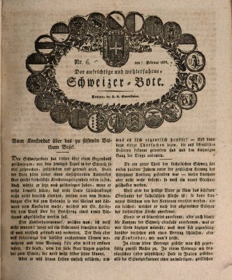 Der aufrichtige und wohlerfahrene Schweizer-Bote (Der Schweizer-Bote) Donnerstag 7. Februar 1828