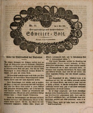 Der aufrichtige und wohlerfahrene Schweizer-Bote (Der Schweizer-Bote) Donnerstag 8. Mai 1828