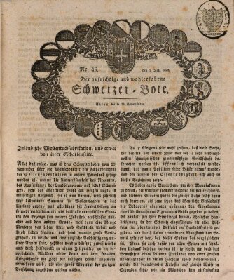 Der aufrichtige und wohlerfahrene Schweizer-Bote (Der Schweizer-Bote) Donnerstag 4. Dezember 1828