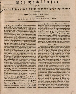 Der aufrichtige und wohlerfahrene Schweizer-Bote (Der Schweizer-Bote) Samstag 1. Mai 1830