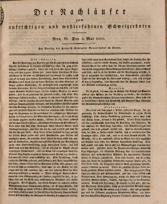 Der aufrichtige und wohlerfahrene Schweizer-Bote (Der Schweizer-Bote) Samstag 8. Mai 1830